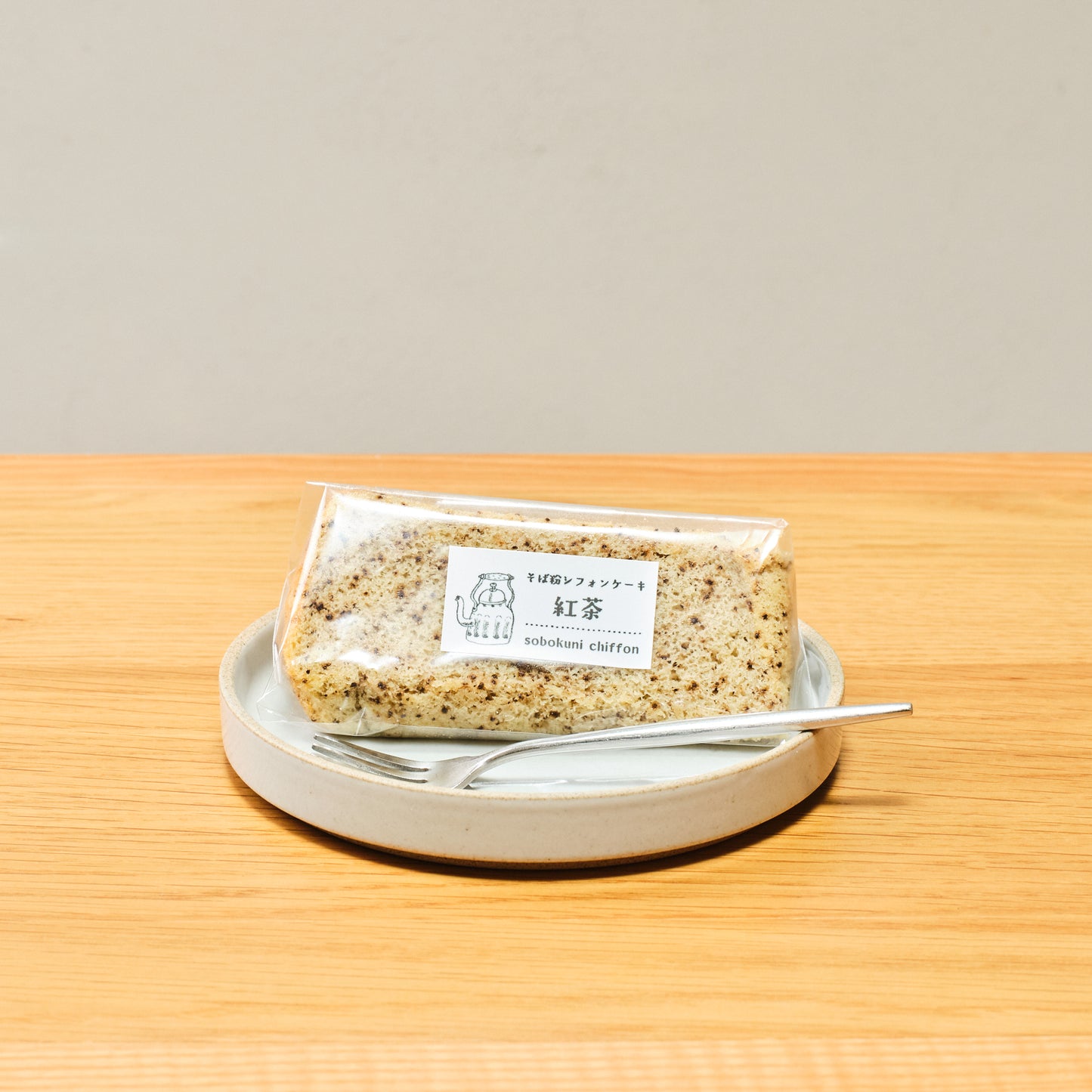 十割そば粉のシフォンケーキ(紅茶)