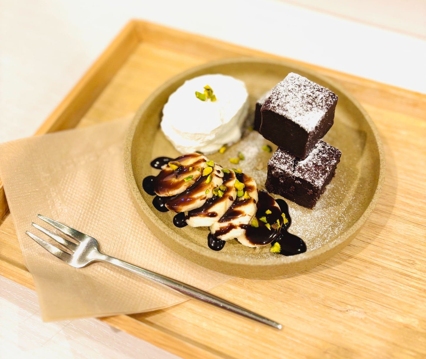 米粉のブラウニー・ショコラバナーヌ