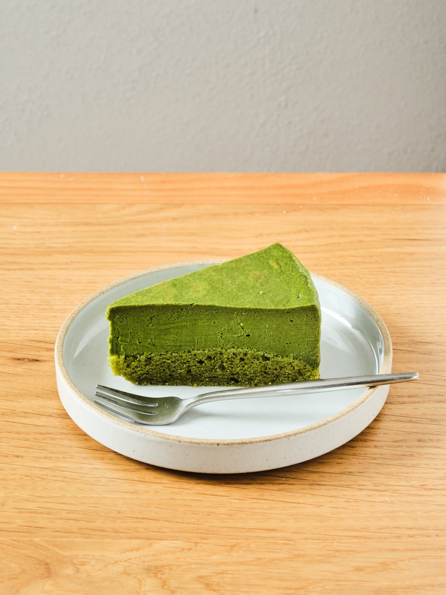 京豆腐のお濃茶ケーキ